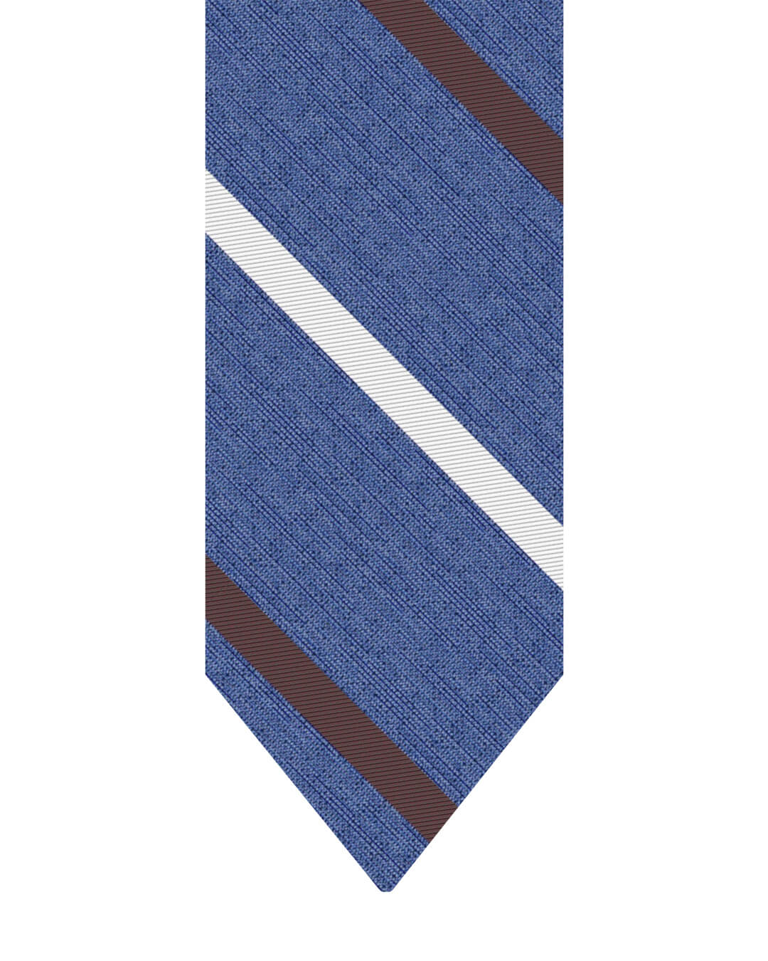 Gagliardi Ties One Size Gagliardi Blue Tie Italian Cotton Silk Linen Stripe