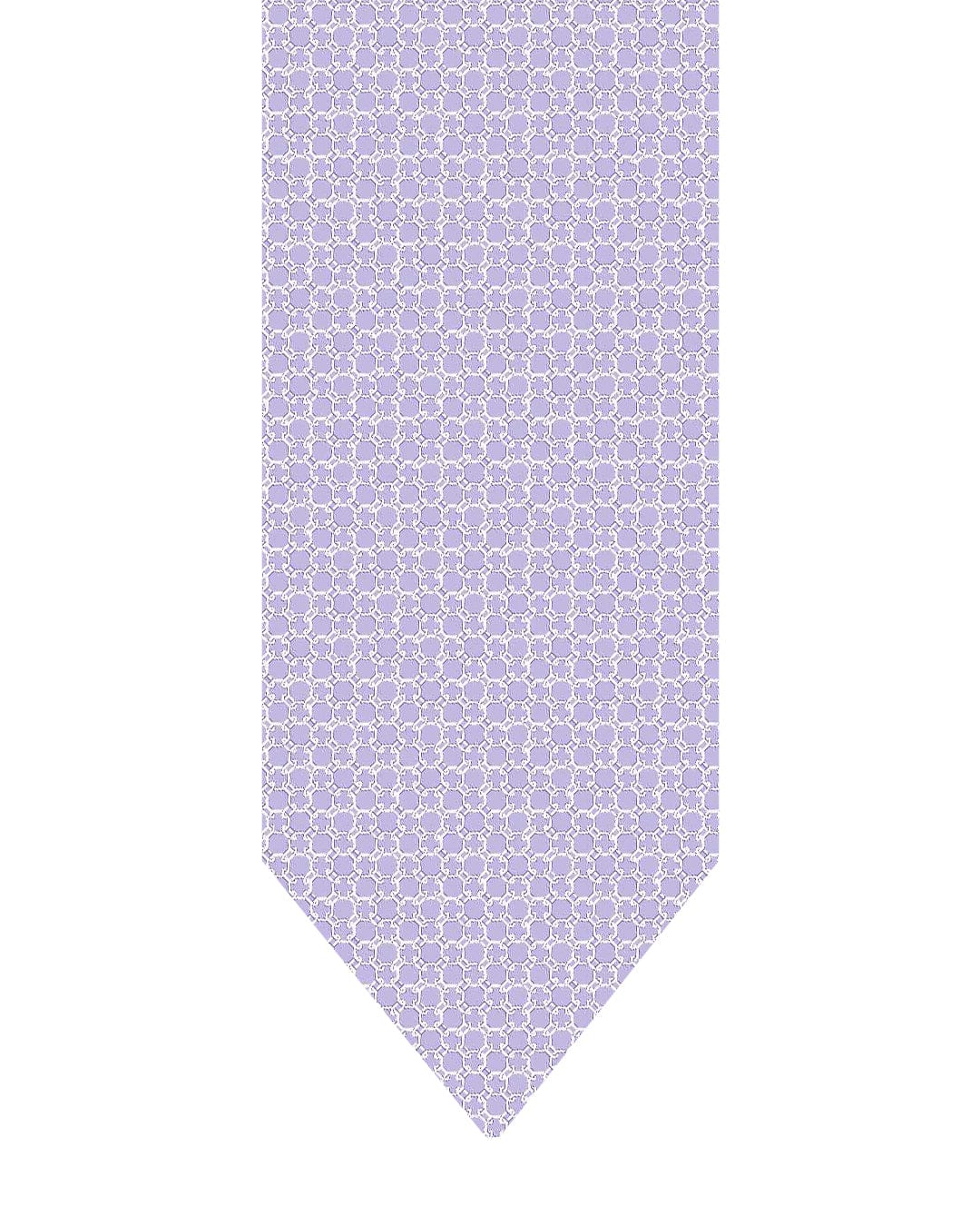 Gagliardi Ties One Size Gagliardi Lilac Tie Italian Silk Printed Links
