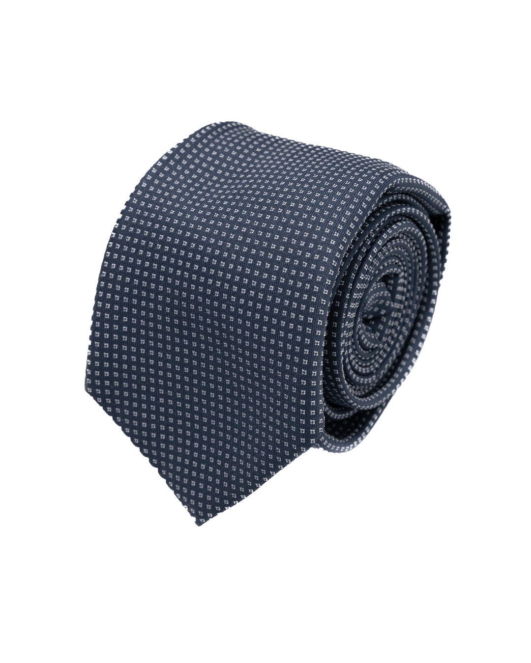 Gagliardi Ties One Size Gagliardi Navy Mini Diamond Italian Silk Skinny Tie