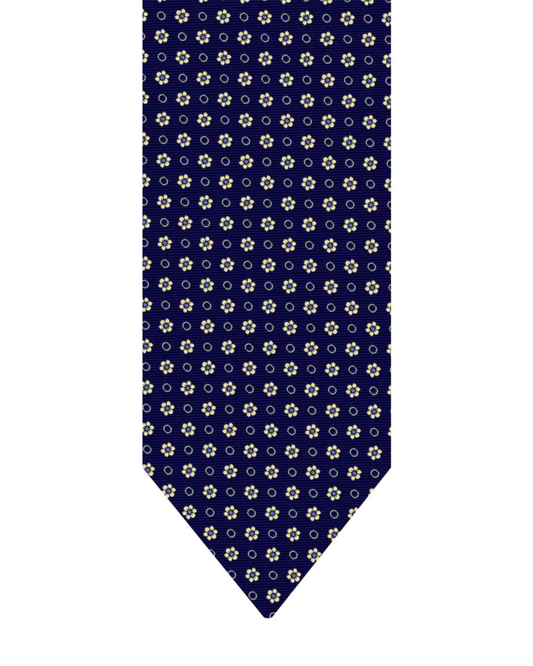 Gagliardi Ties One Size Gagliardi Navy Tie Italian Silk Daisey