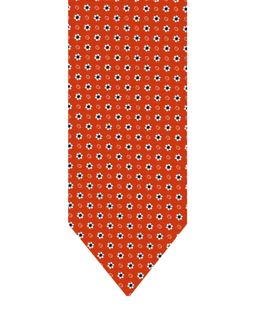 Gagliardi Ties One Size Gagliardi Orange Tie Italian Silk Daisey