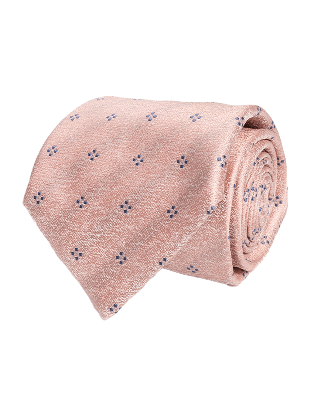 Gagliardi Ties One Size Gagliardi Pink Four Dots Design Italian Silk Tie