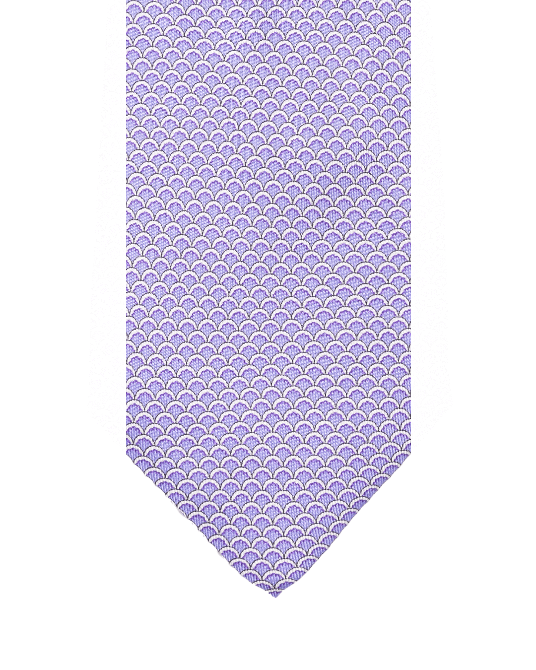 Gagliardi Ties One Size Gagliardi Purple Sea Shell Italian Silk Printed Tie