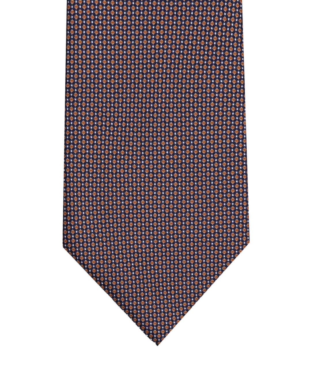Gagliardi Ties One Size Gagliardi Red Geometric Italian Silk Printed Tie