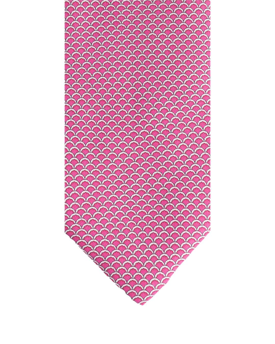 Gagliardi Ties One Size Gagliardi Red Sea Shell Italian Silk Printed Tie