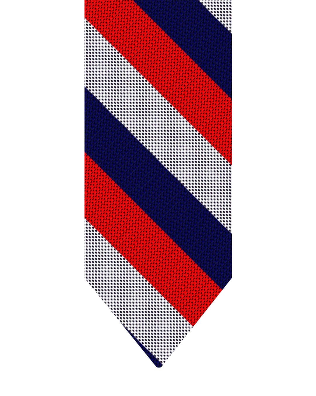 Gagliardi Ties One Size Gagliardi Red Tie Italian Silk Textured Stripe