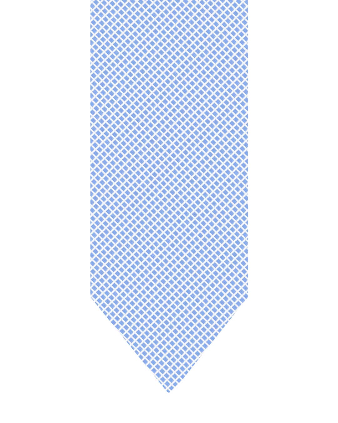 Gagliardi Ties One Size Gagliardi Sky Tie Italian Silk Grid