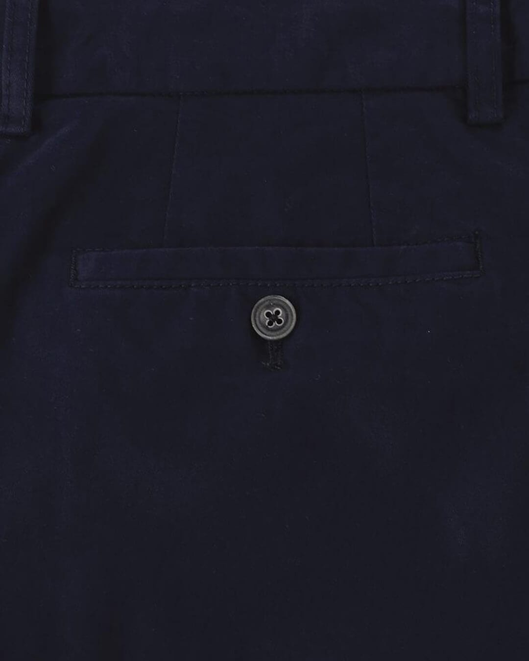 Navy Twill Cotton Trousers