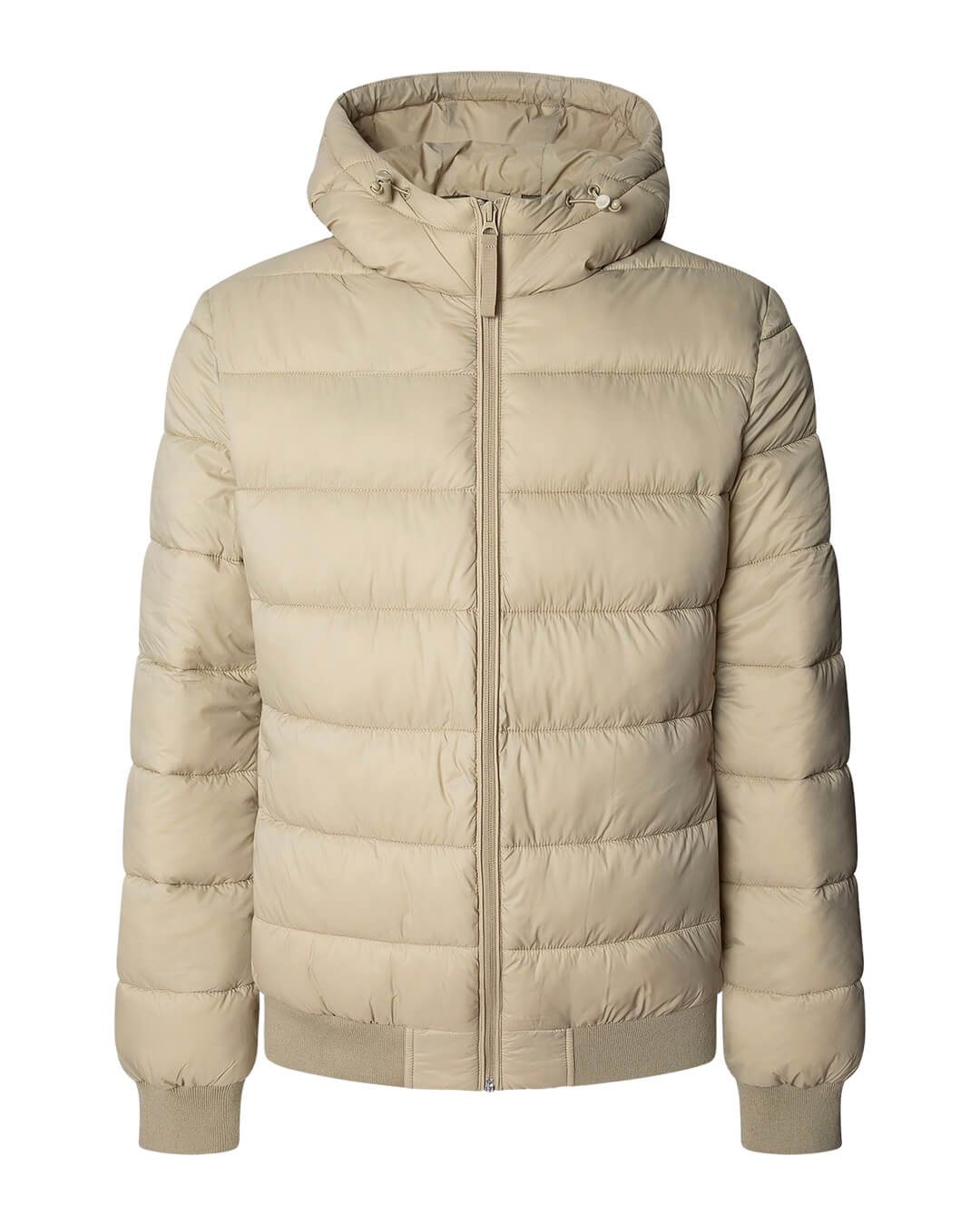 Pepe Jeans Jackets PUFFER HOOD JACKET STONE BEIGE P836