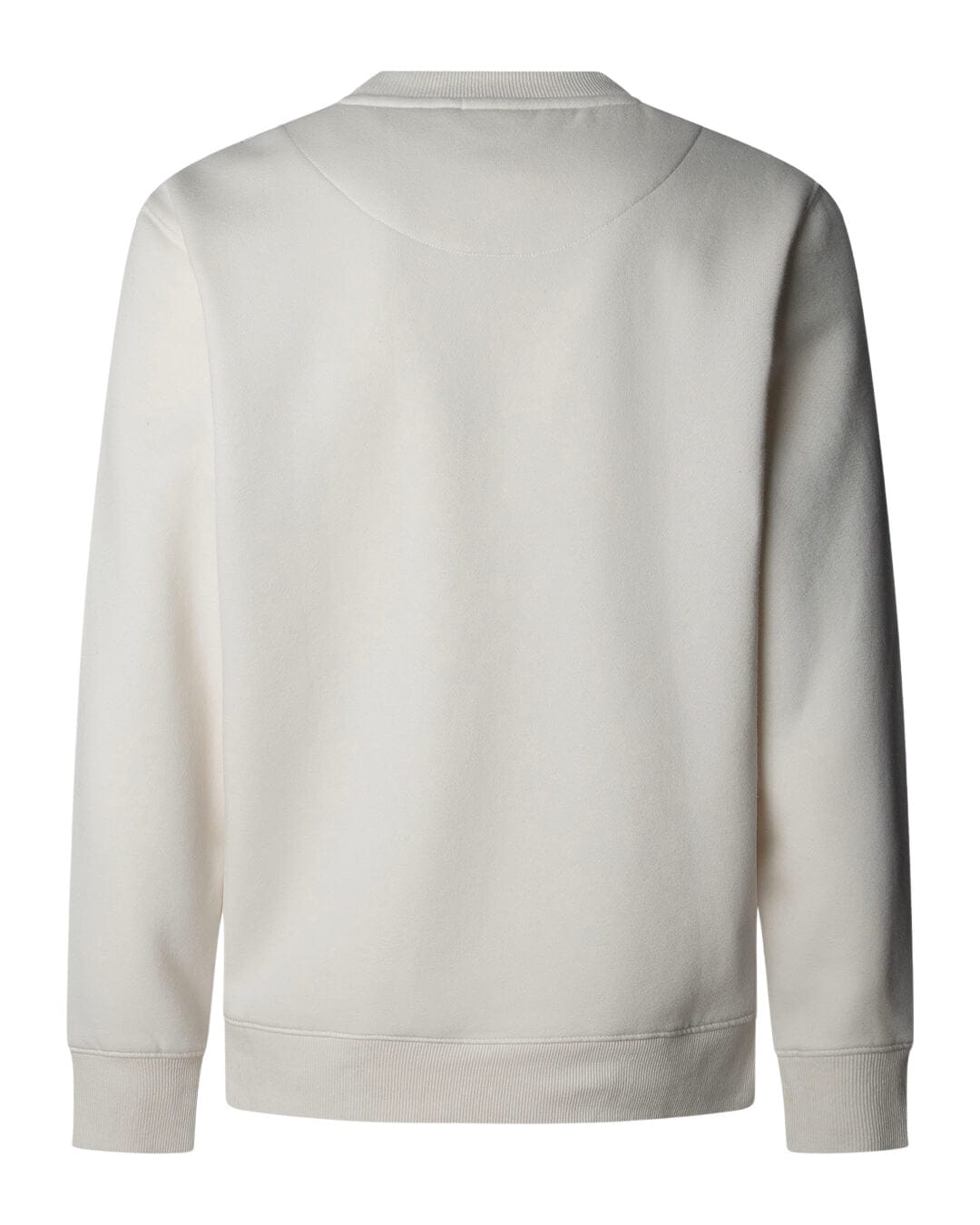 Pepe Jeans Jumpers MACBETH SMALL LOGO PLAIN CREW IVORY WHITE P804