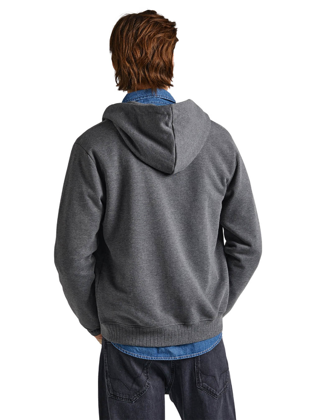 Pepe Jeans Jumpers Pepe Jeans Grey Mehmet Hoodie