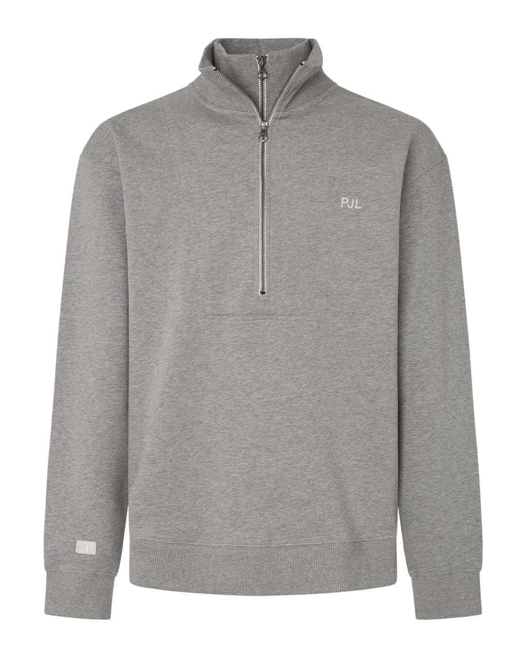 Pepe Jeans Jumpers Pepe Jeans Grey Solomon Half Zip Jumper