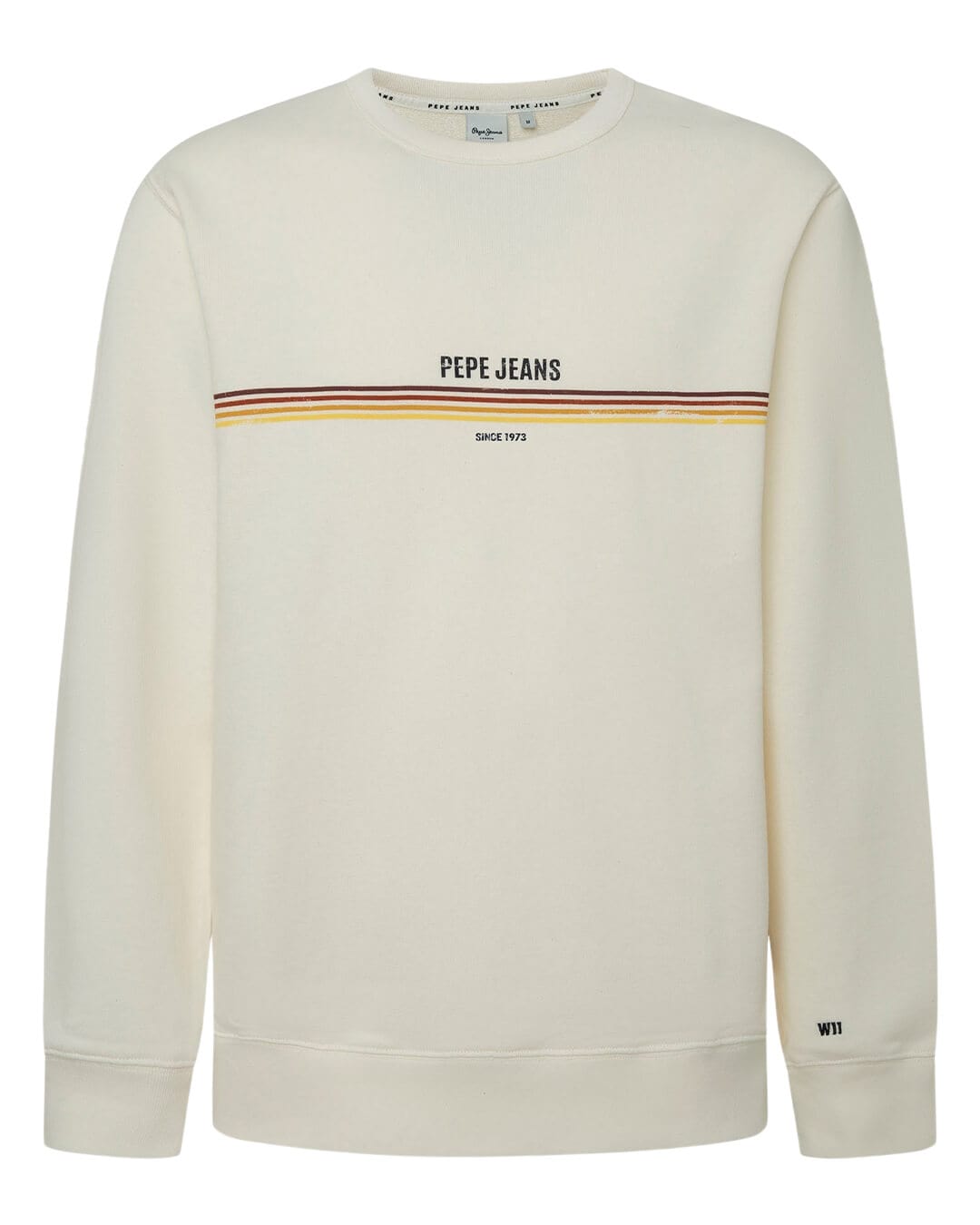 Pepe Jeans Jumpers Pepe Jeans White Sander Sweatshirt