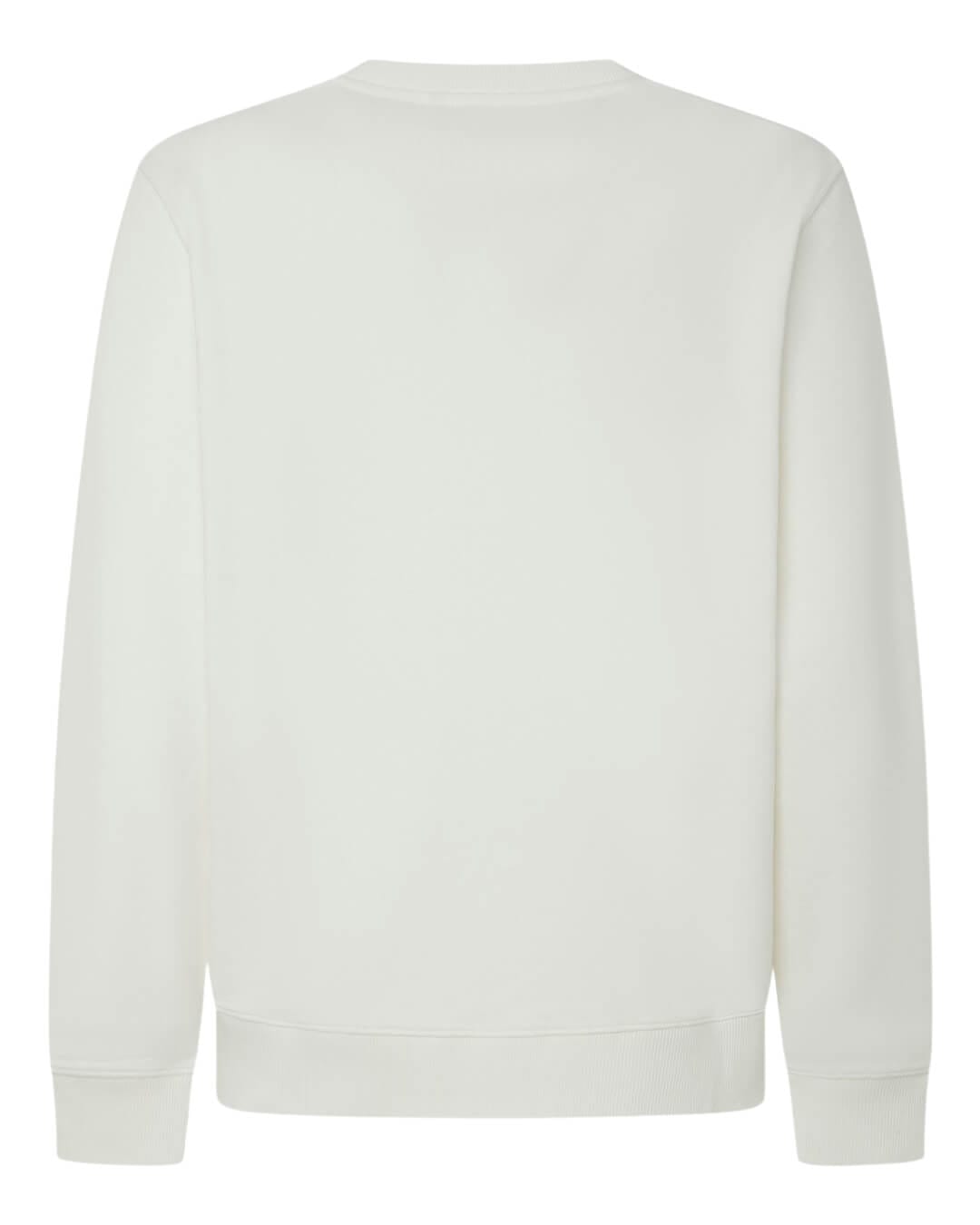 Pepe Jeans Jumpers Pepe Jeans White Saul Crew Neck Sweatshirt