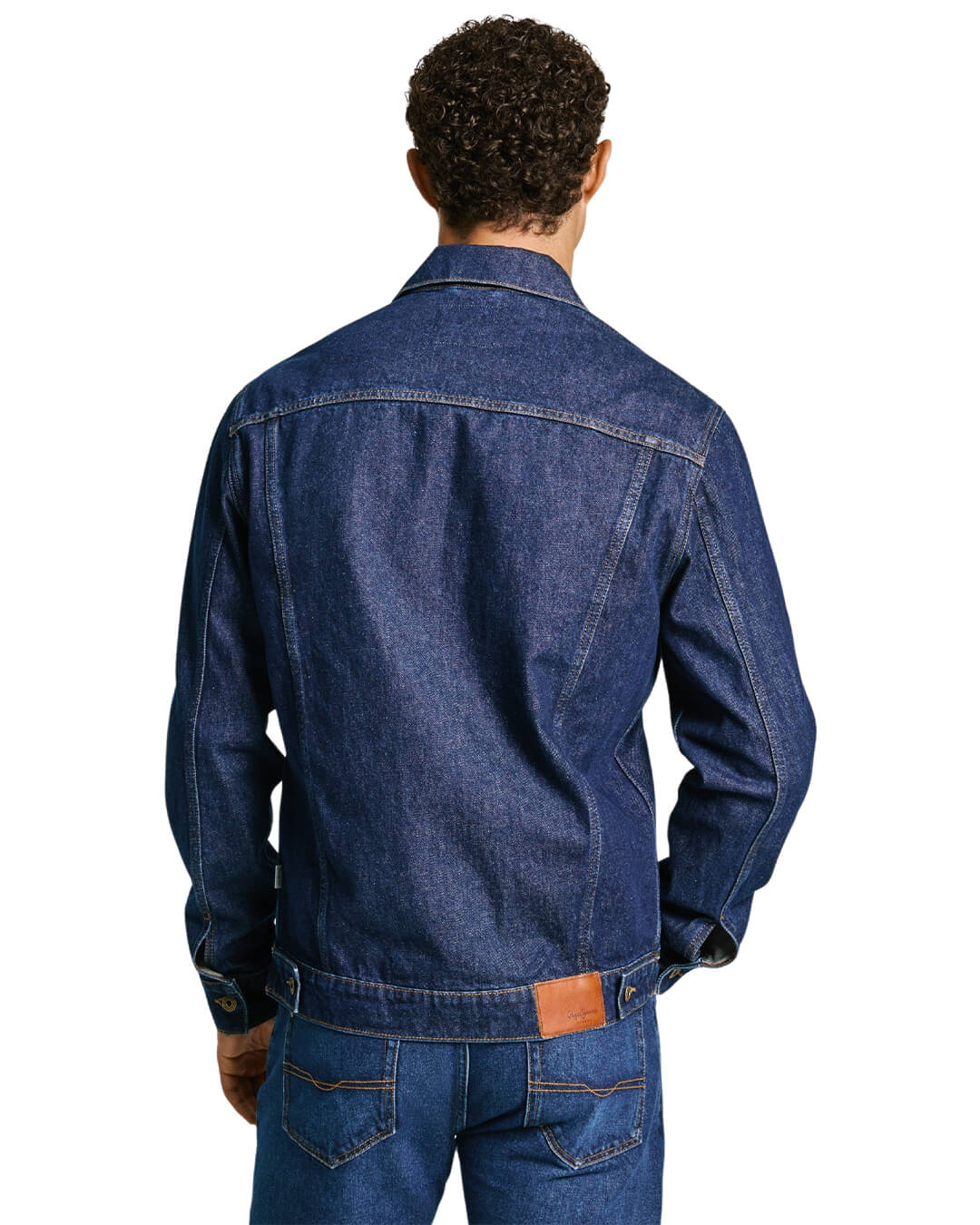 Pepe Jeans Outerwear Pepe Jeans Blue Denim Regular Jacket