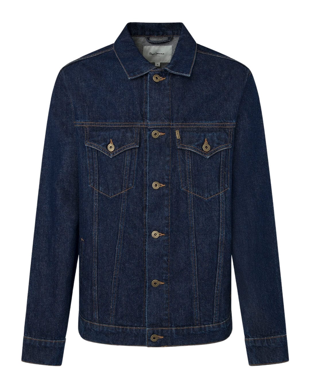 Pepe Jeans Outerwear Pepe Jeans Blue Denim Regular Jacket