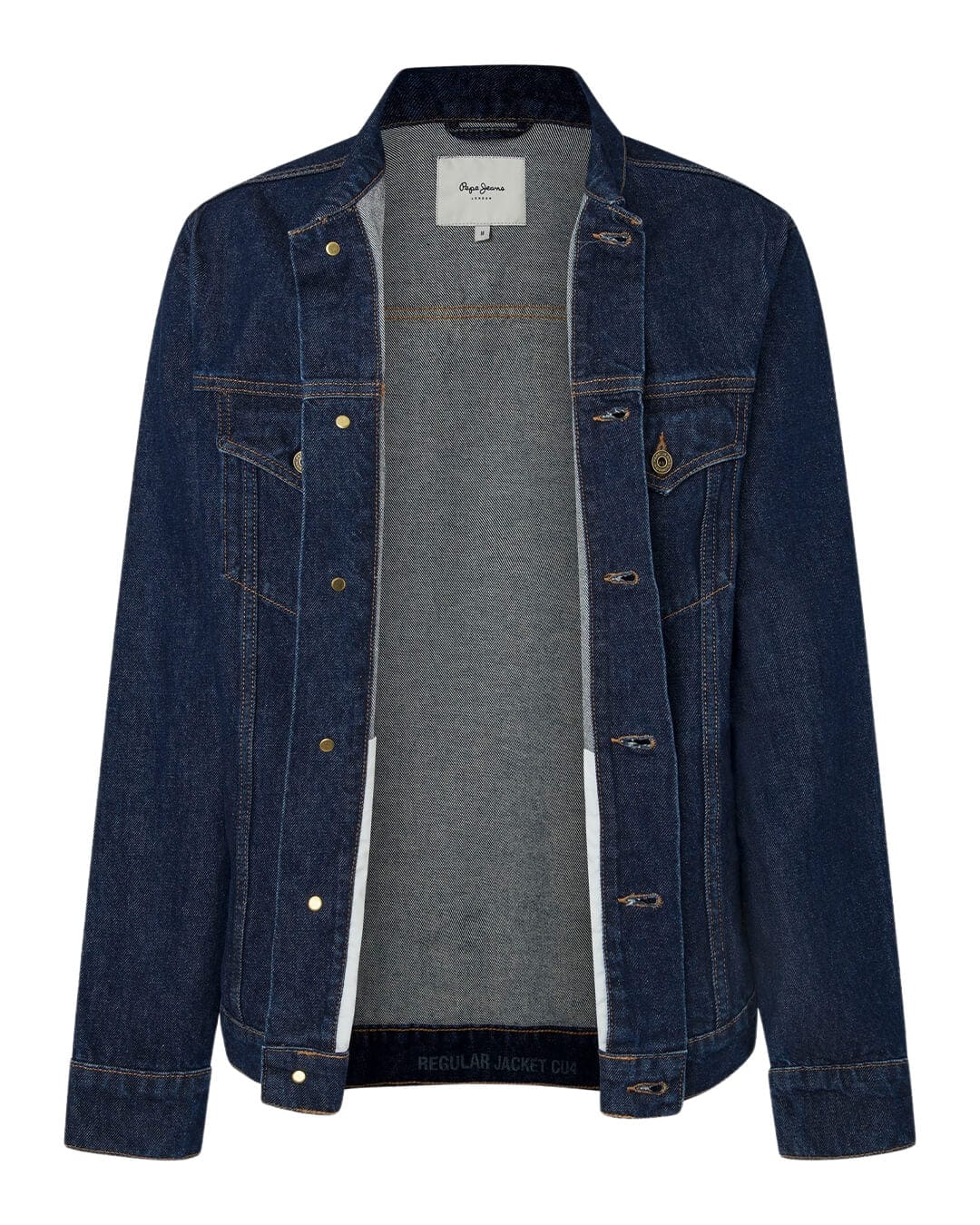 Pepe Jeans Outerwear Pepe Jeans Blue Denim Regular Jacket