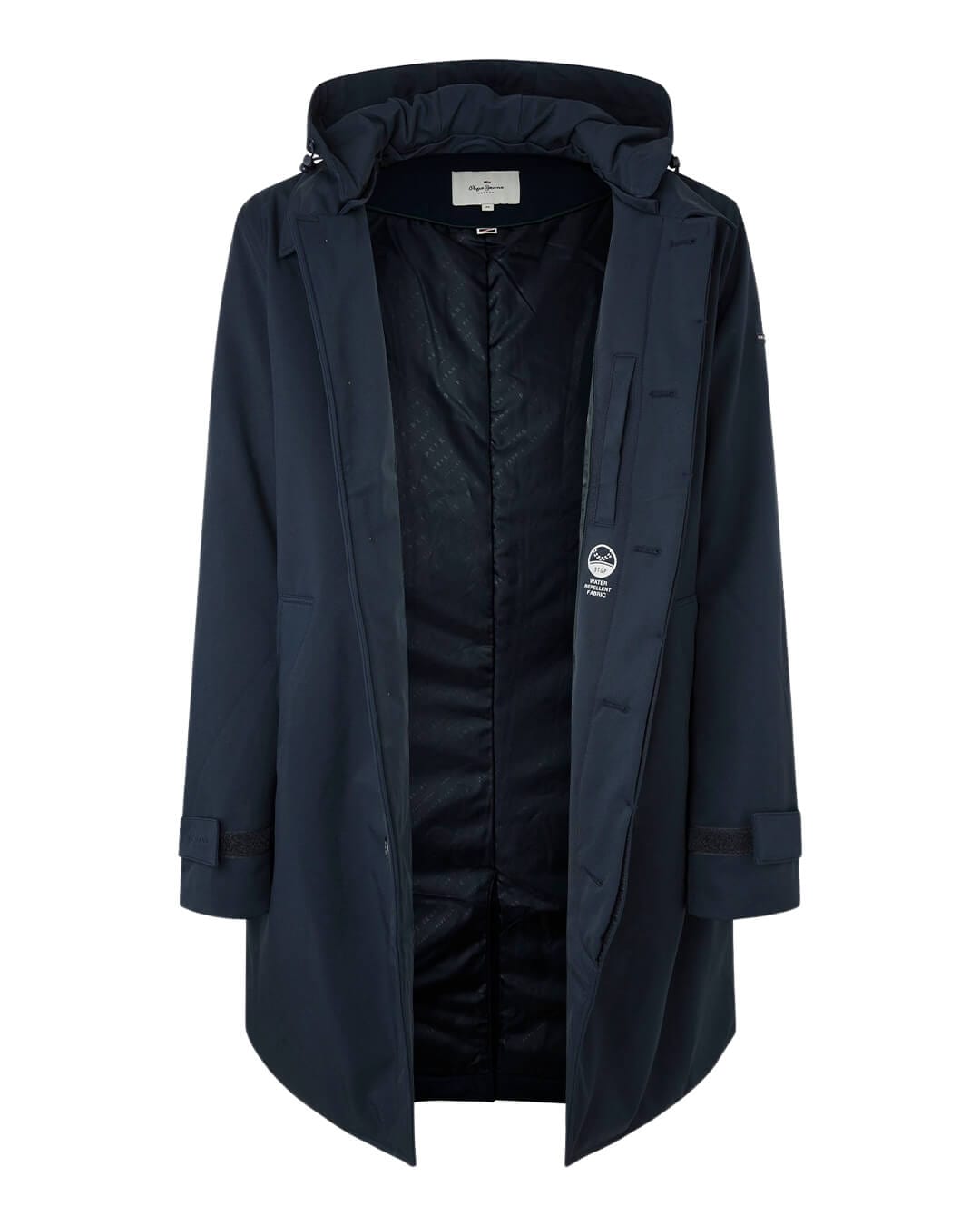 Pepe Jeans Outerwear Pepe Jeans Navy Broderick Jacket