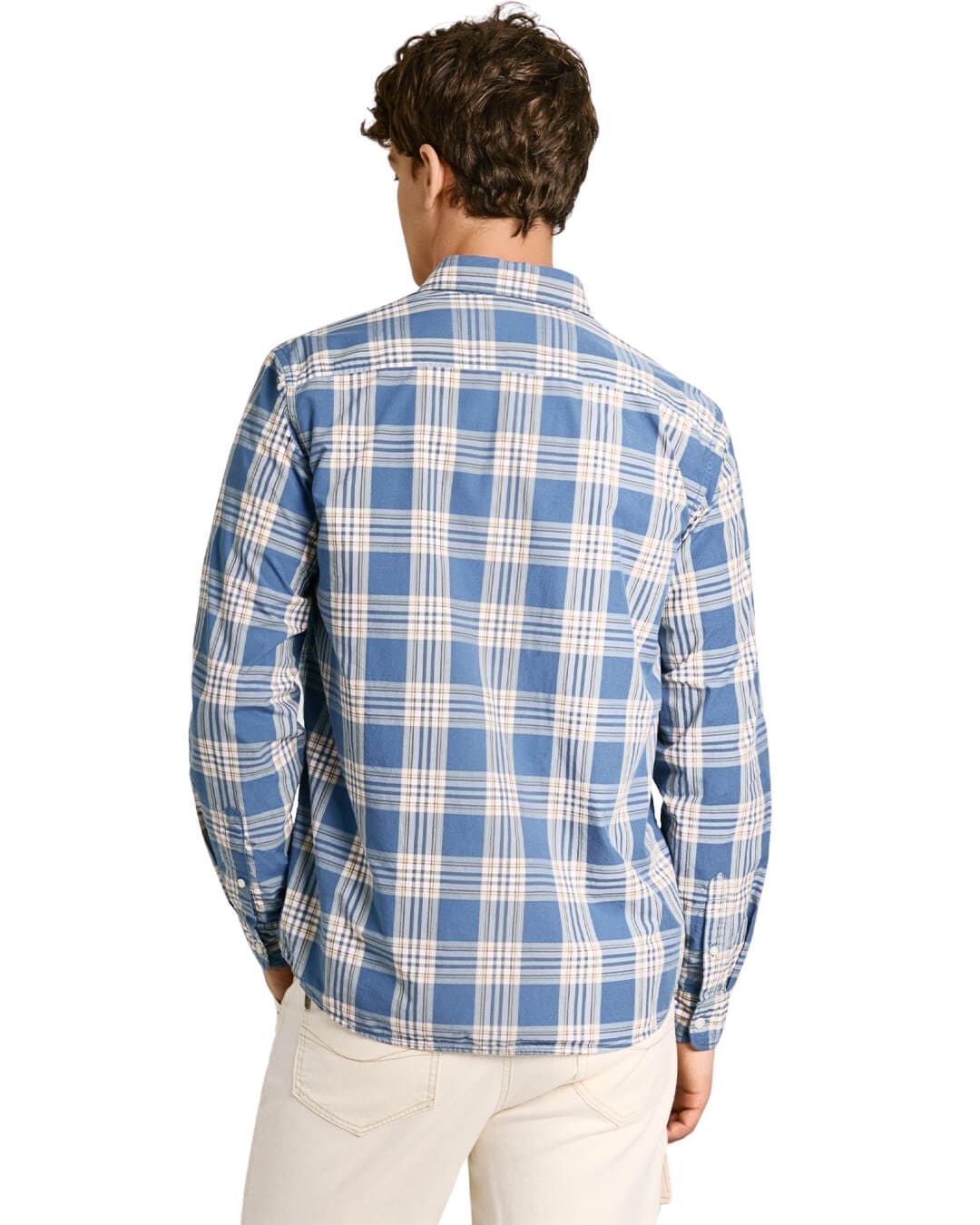 Pepe Jeans Shirts Pepe Jeans Blue Checked Markle Shirt