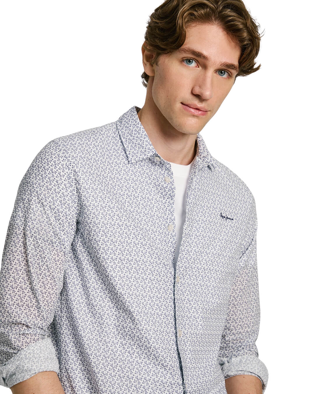 Pepe Jeans Shirts Pepe Jeans Blue Major Shirt