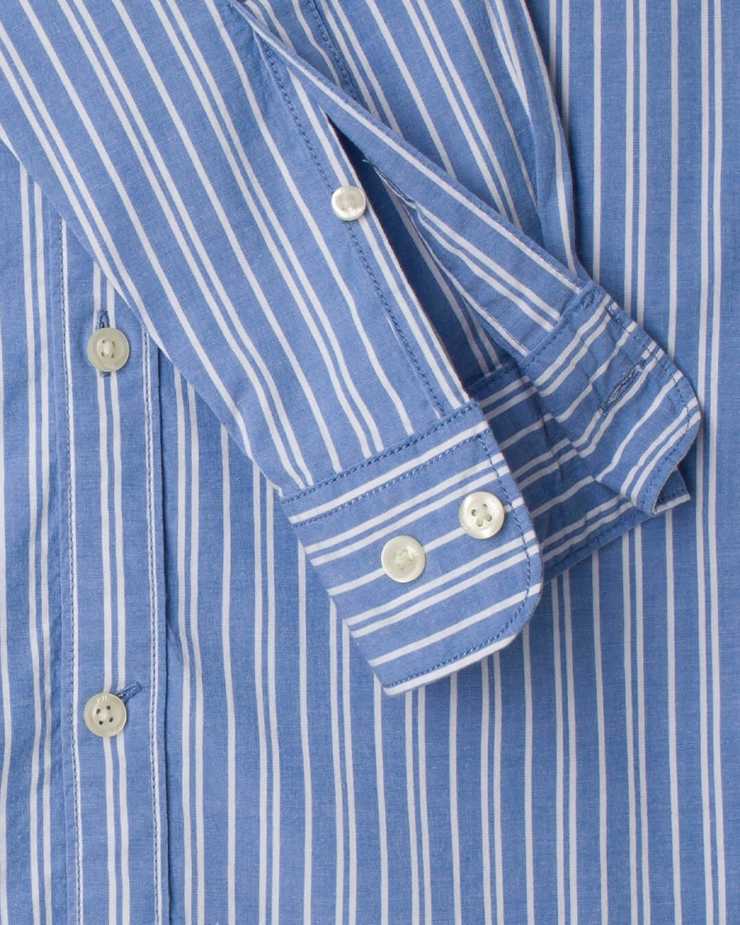 Pepe Jeans Shirts Pepe Jeans Blue Striped Castle Shirt