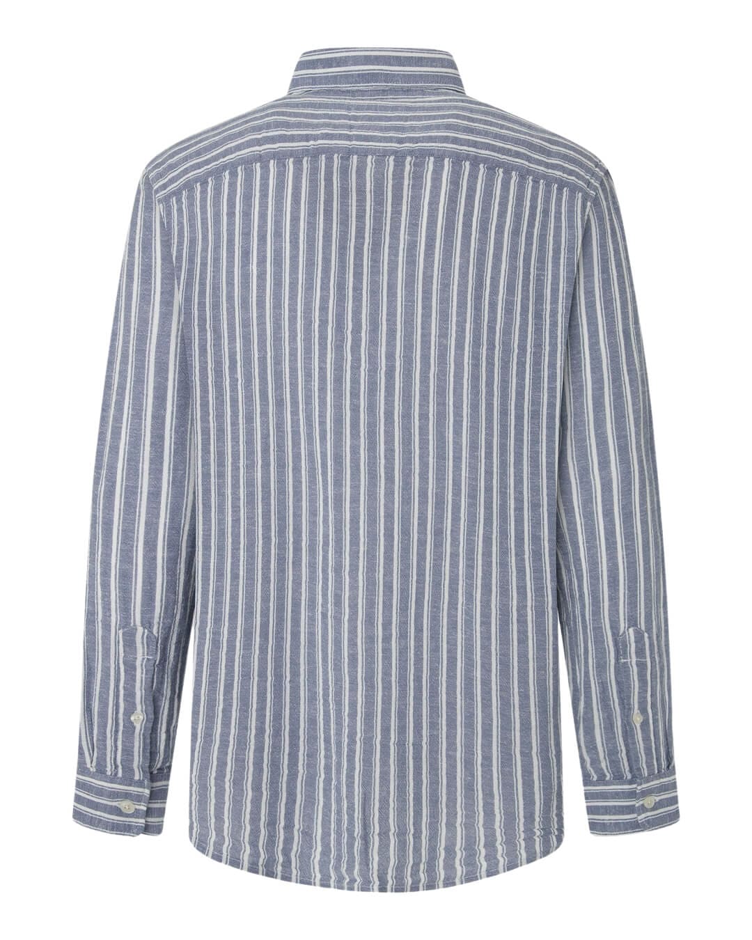 Pepe Jeans Shirts Pepe Jeans Blue Striped Mosey Shirt