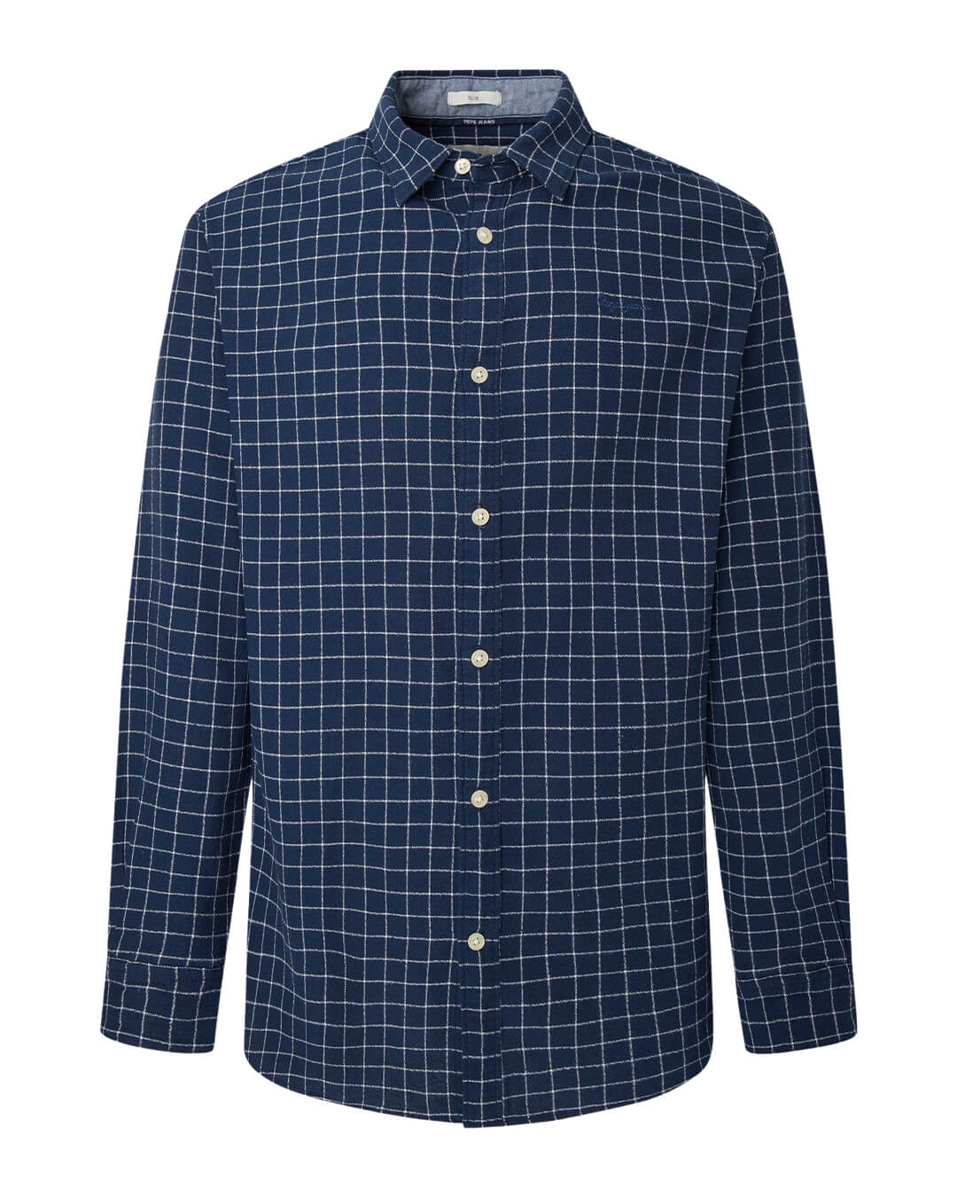 Pepe Jeans Shirts Pepe Jeans Navy Checked Cleveland Shirt