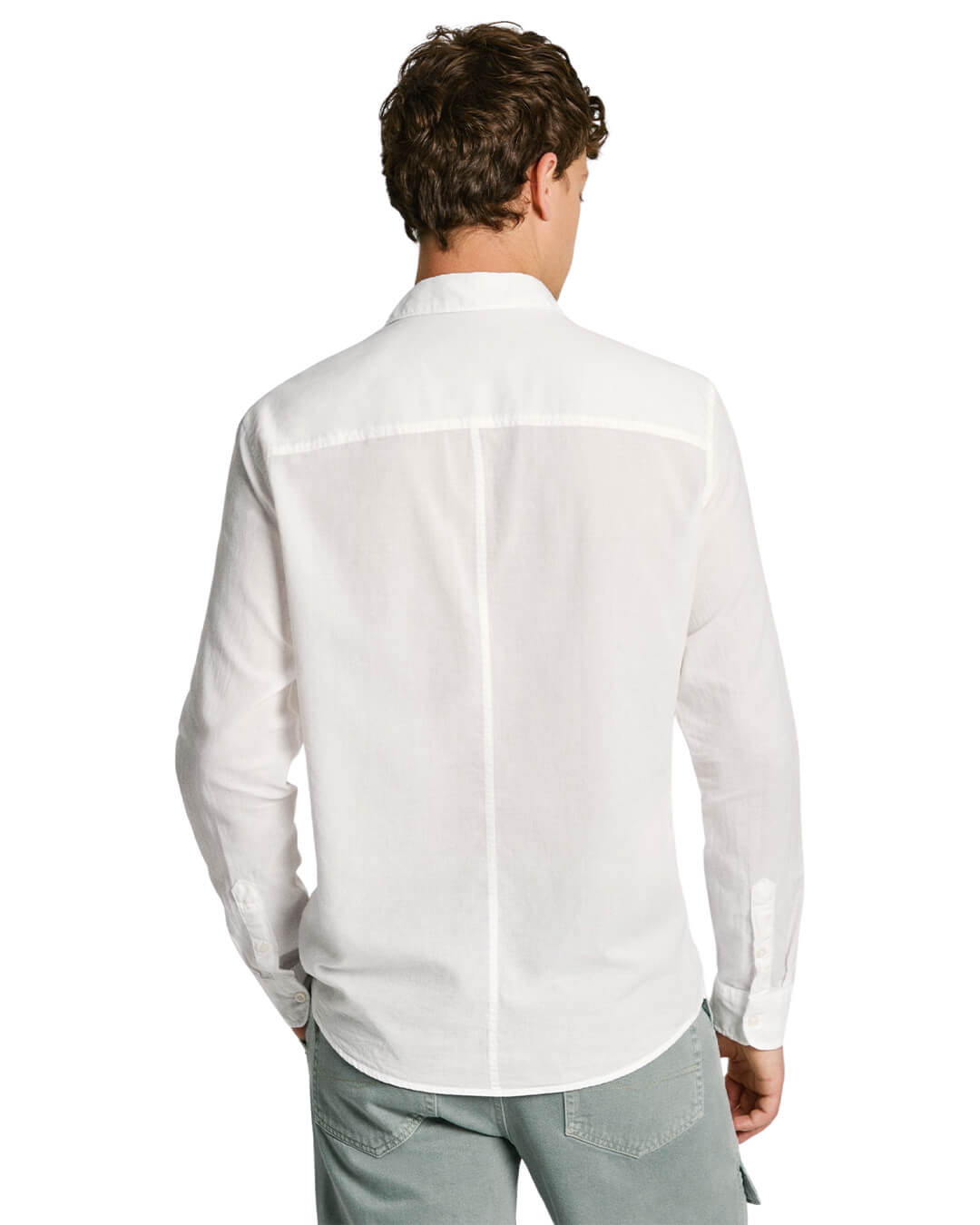 Pepe Jeans Shirts Pepe Jeans White Marcel Shirt