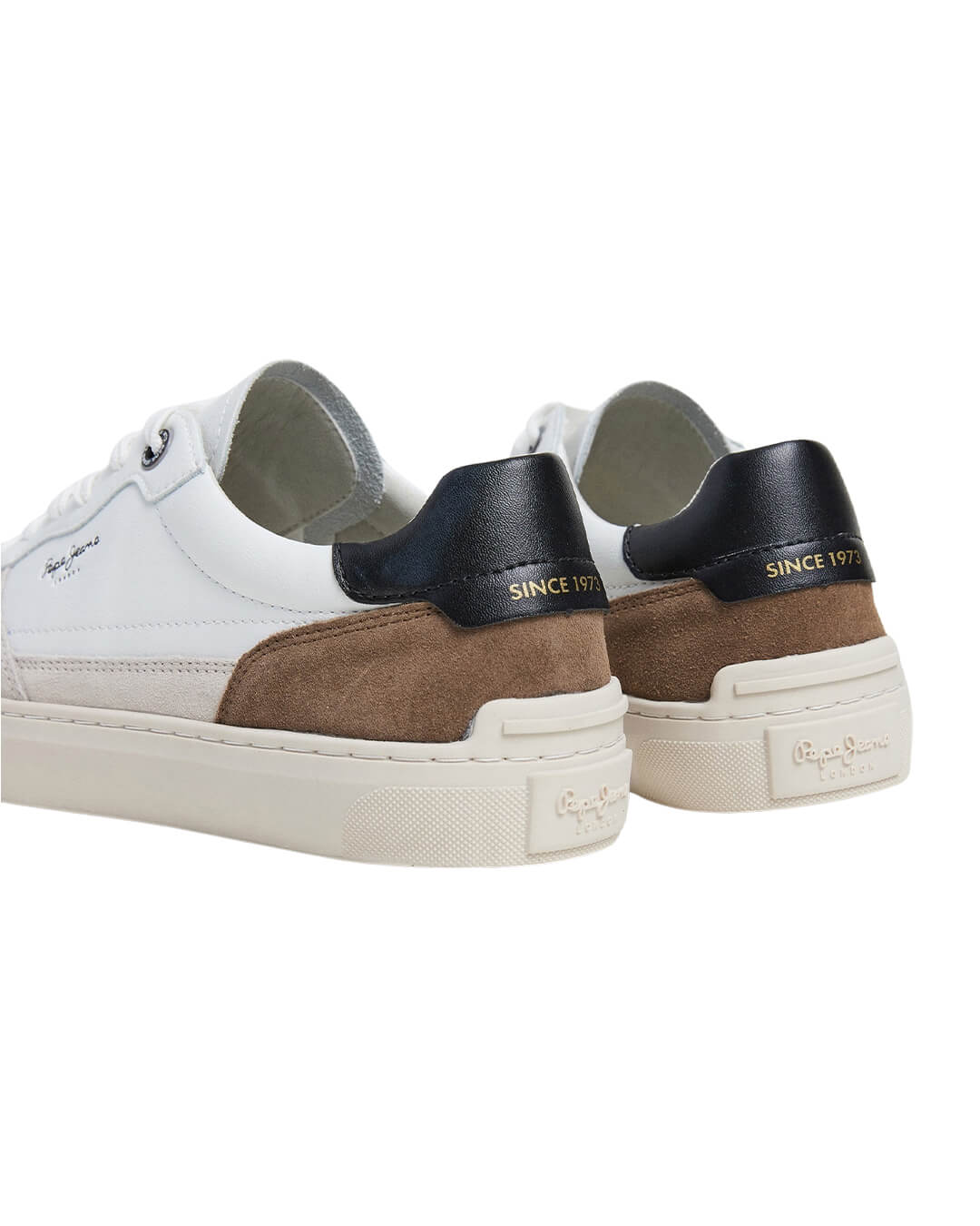 Pepe Jeans Shoes Pepe Jeans Camden Nature White Sneakers