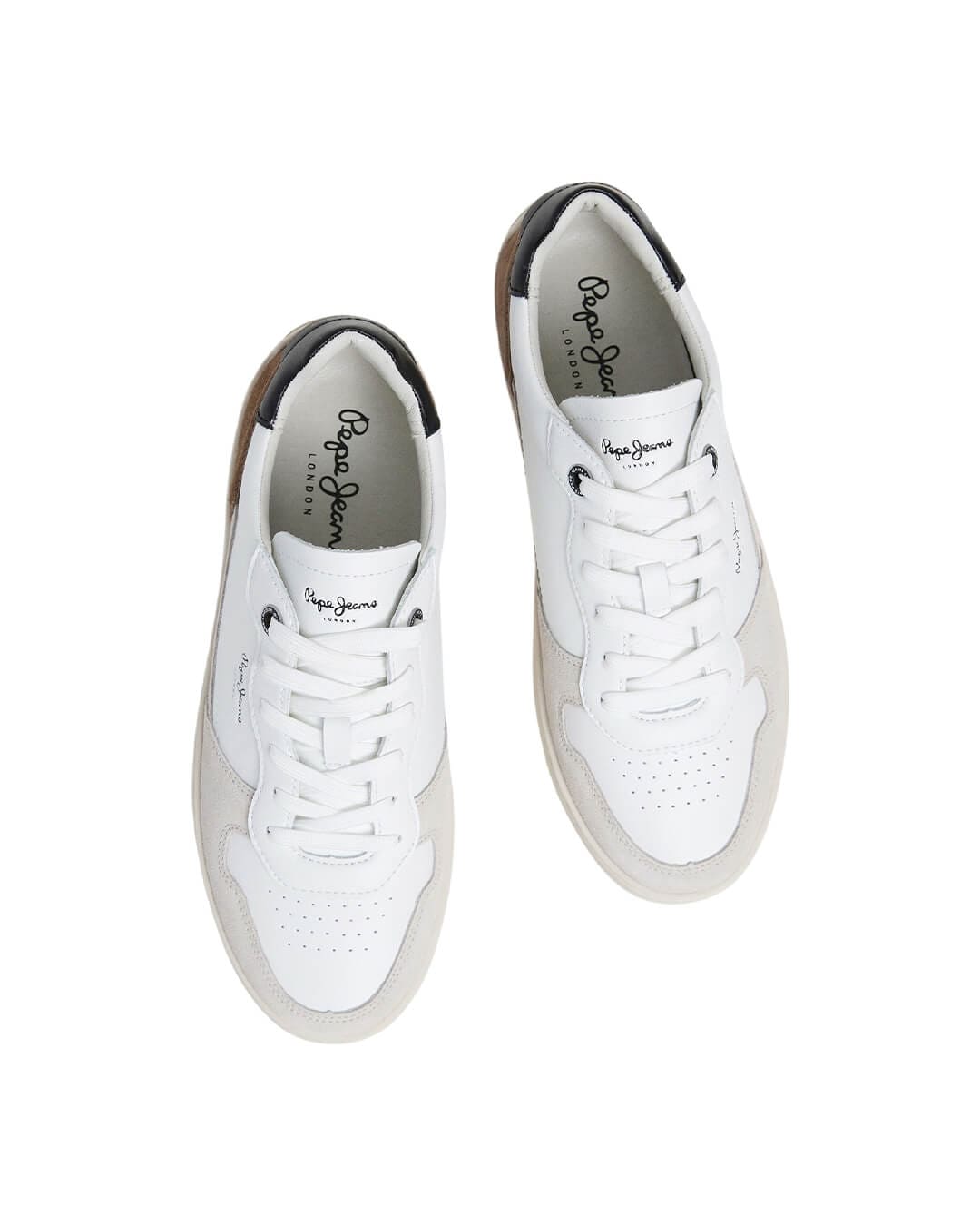 Pepe Jeans Shoes Pepe Jeans Camden Nature White Sneakers