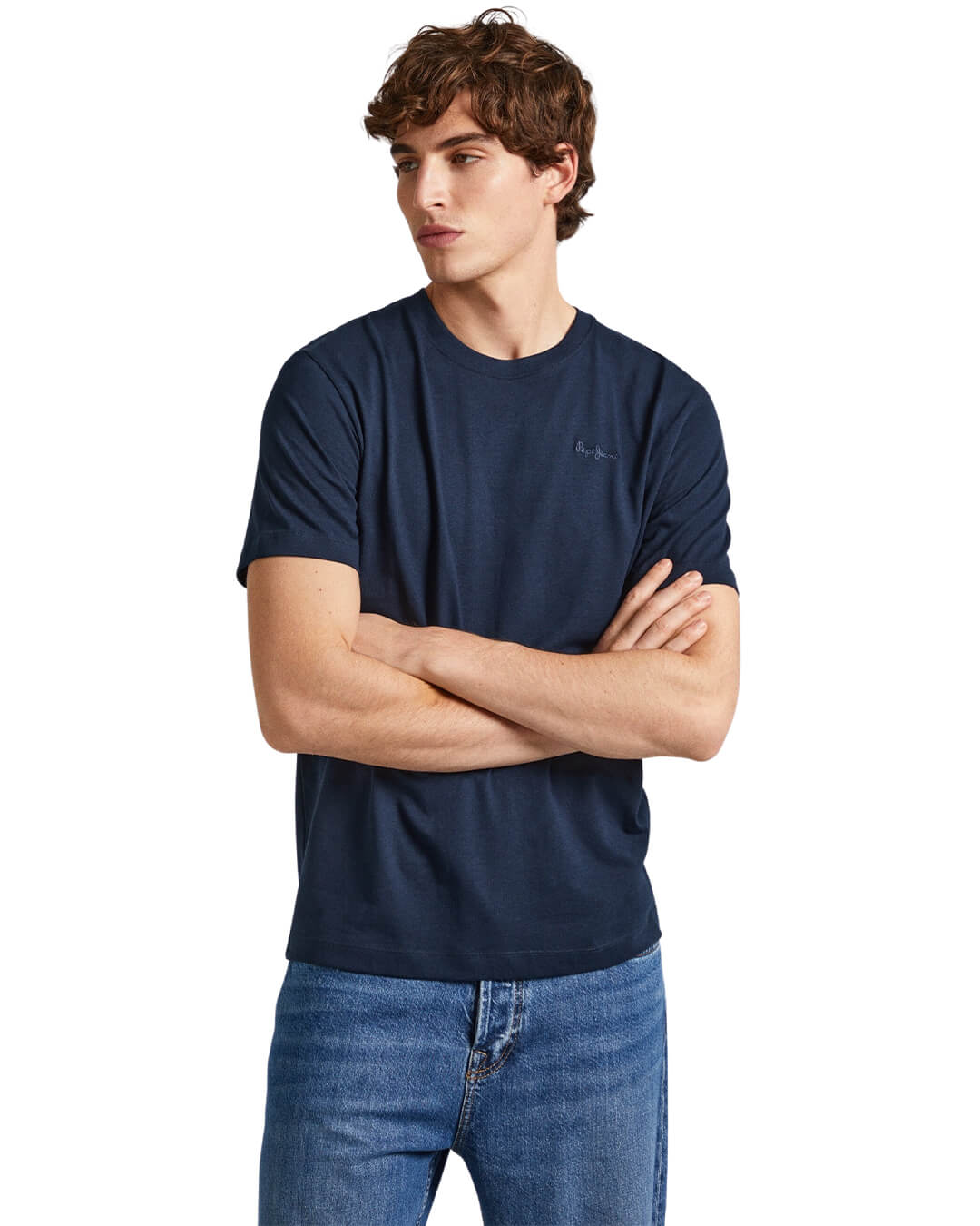 Pepe Jeans T-Shirts Pepe Jeans Navy Connor T-Shirt