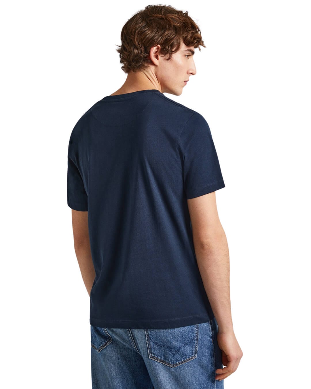 Pepe Jeans T-Shirts Pepe Jeans Navy Connor T-Shirt