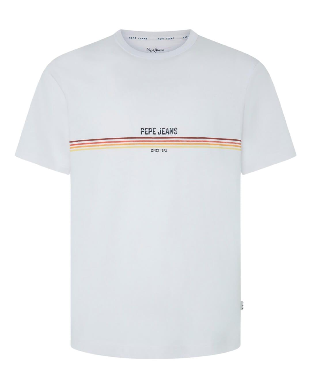 Pepe Jeans T-Shirts Pepe Jeans White Adur T-Shirt