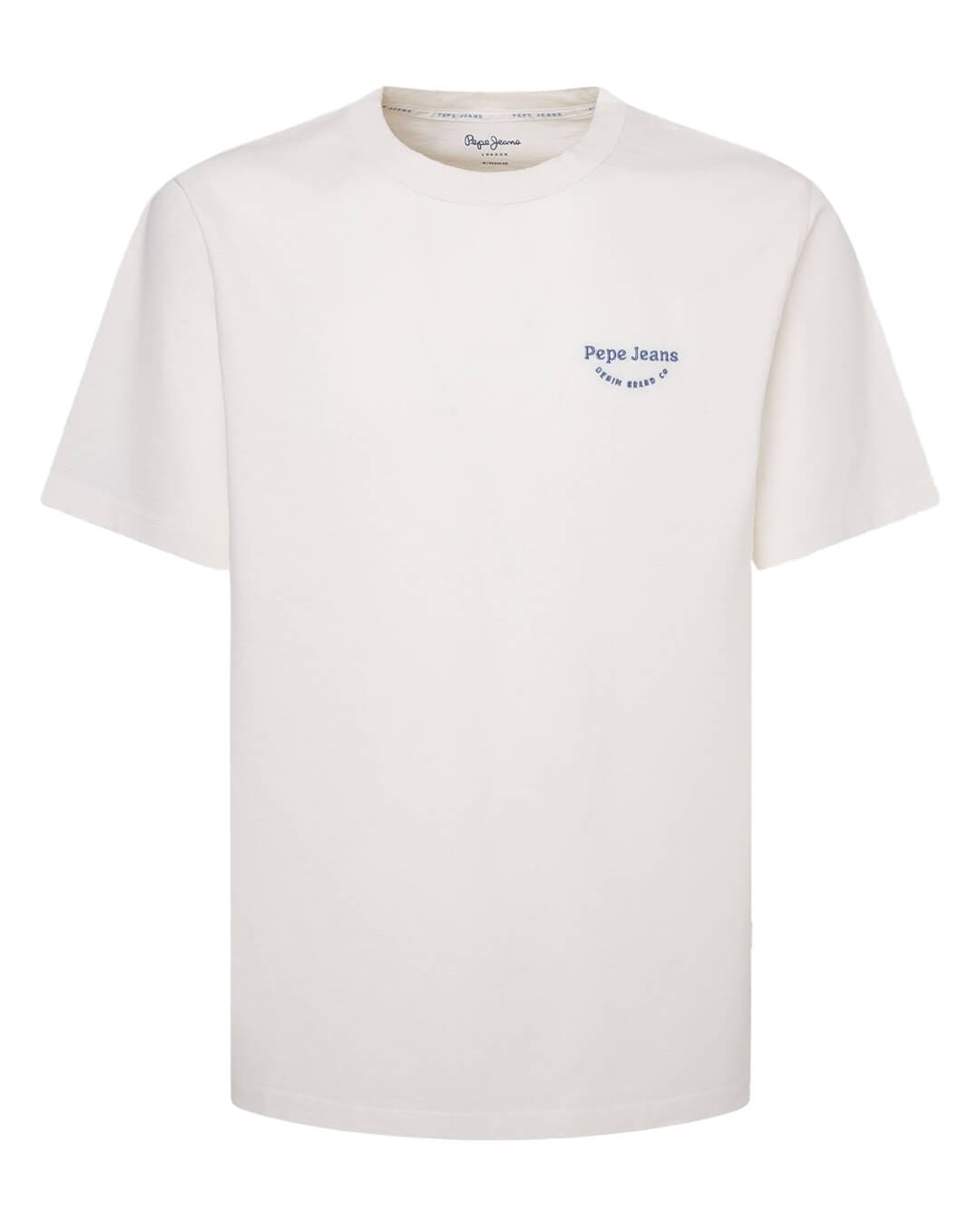 Pepe Jeans T-Shirts Pepe Jeans White Aris T-Shirt