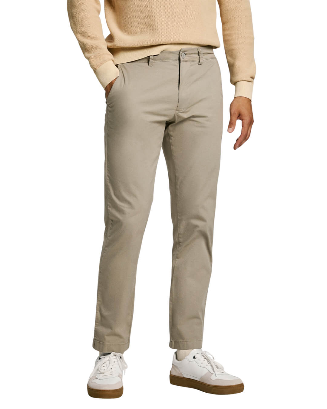 Pepe Jeans Trousers Pepe Jeans Green Slim Fit Chino Trousers