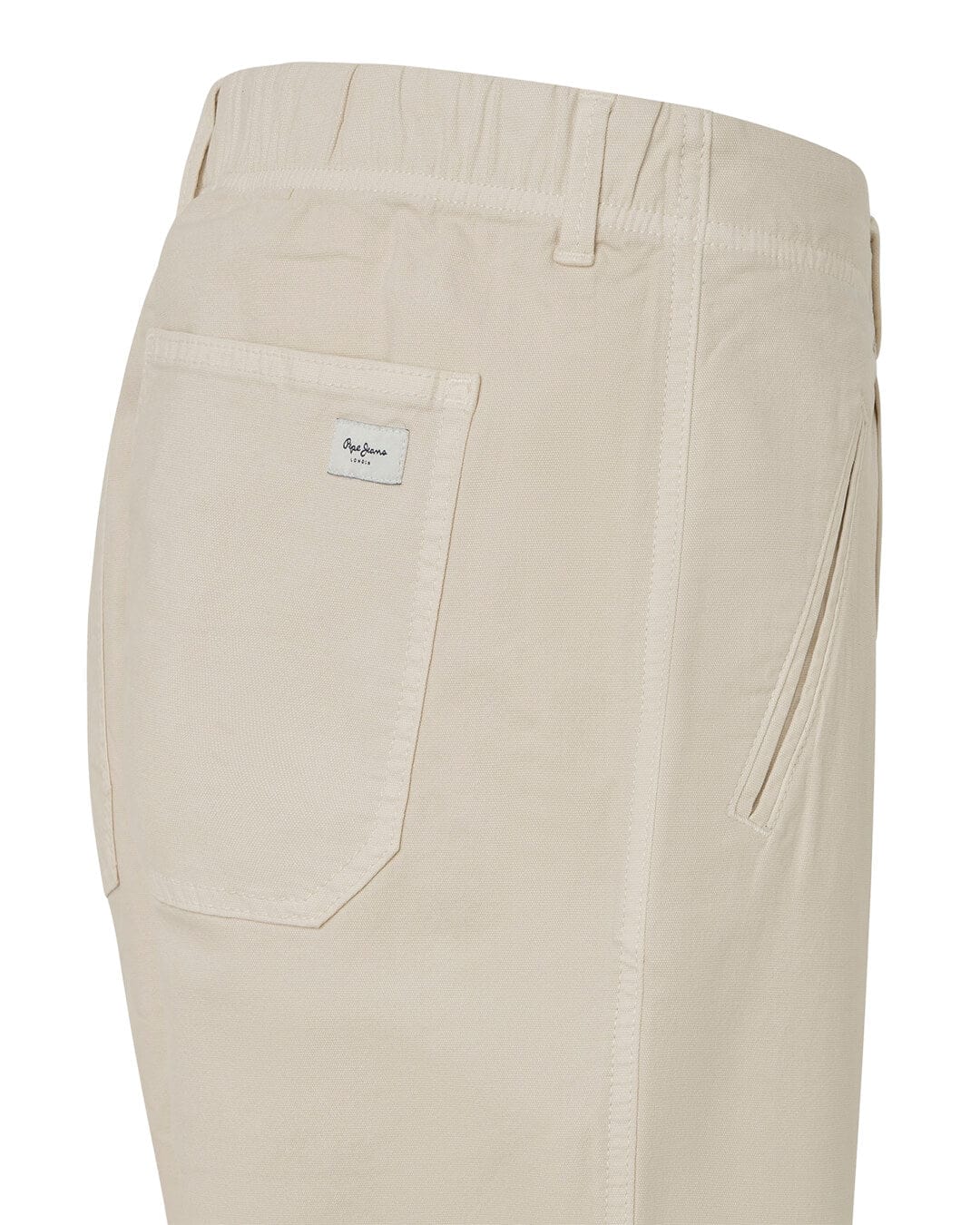 Pepe Jeans Trousers Pepe Jeans White Relaxed Comfort Trousers