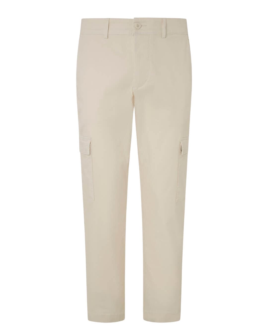 Pepe Jeans Trousers Pepe Jeans White Slim Fit Cargo Trousers