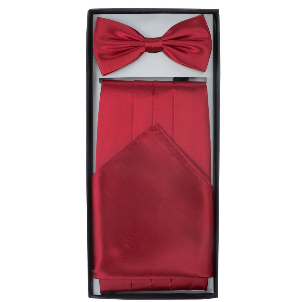 Red Bow Tie Set - Gagliardi