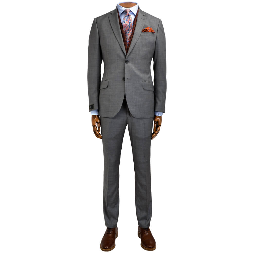 Lanificio F.lli Cerruti Grey Tonal Check Suit - Gagliardi