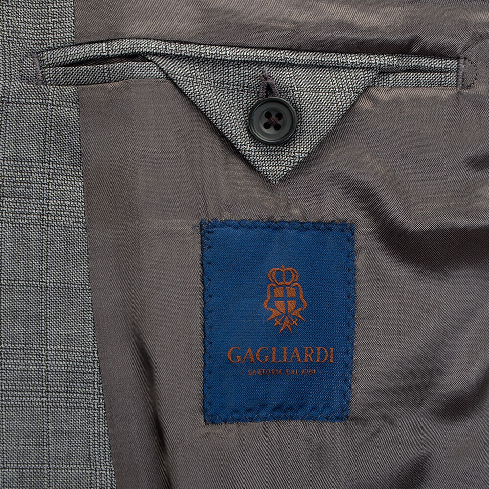 Lanificio F.lli Cerruti Grey Tonal Check Suit - Gagliardi