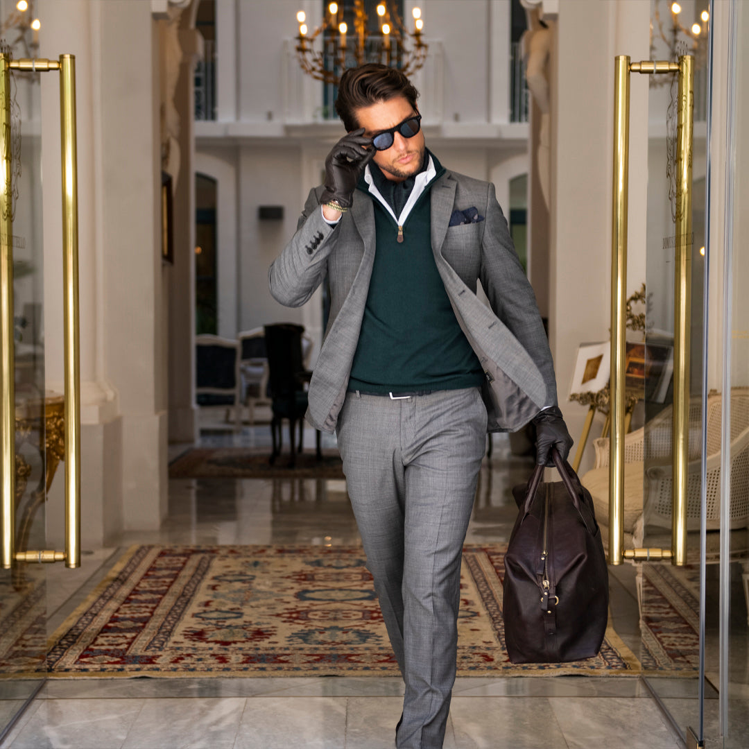 Lanificio F.lli Cerruti Grey Tonal Check Suit - Gagliardi