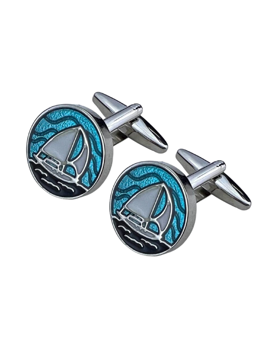 Sailing clearance boat cufflinks