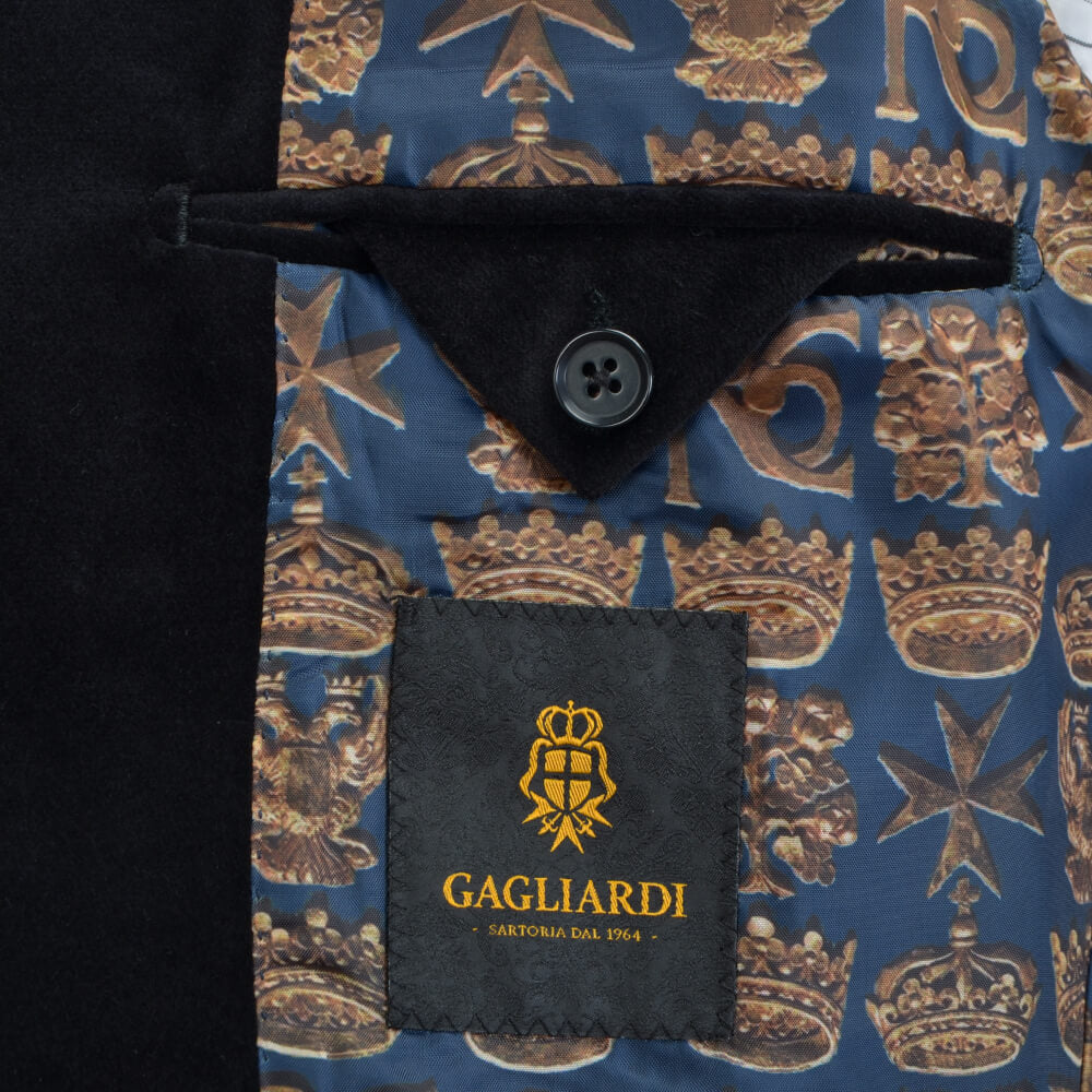 Black Velvet Jacket - Gagliardi