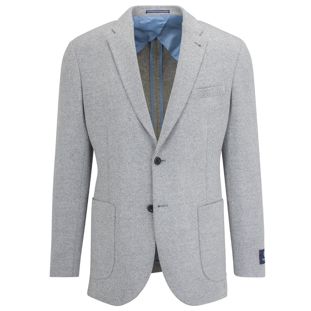 Grey Plain Jacket - Gagliardi