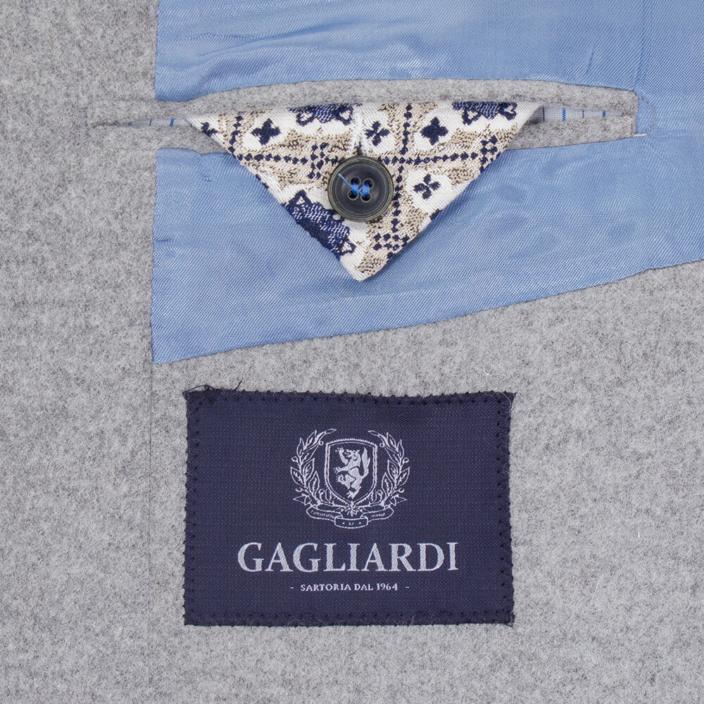 Grey Plain Jacket - Gagliardi
