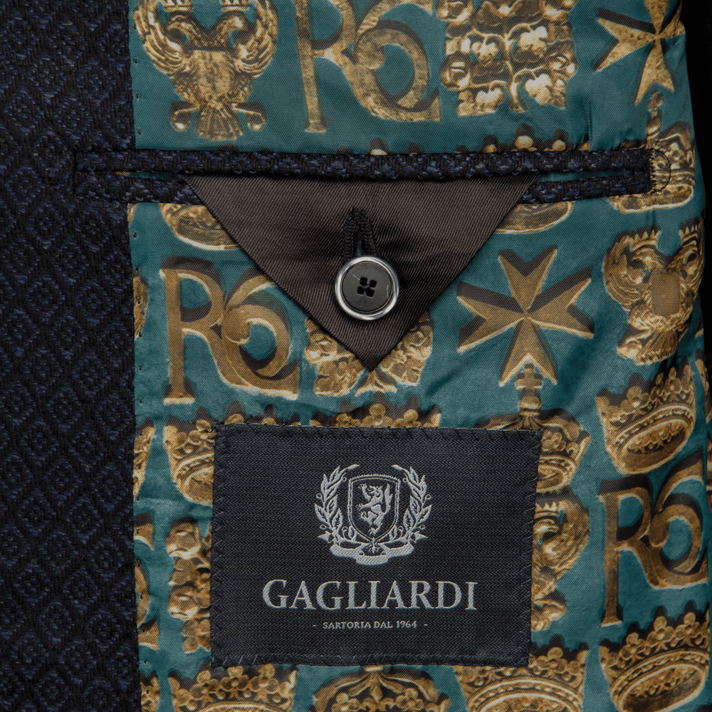Royal Diamond Dash Weave Dinner Jacket - Gagliardi