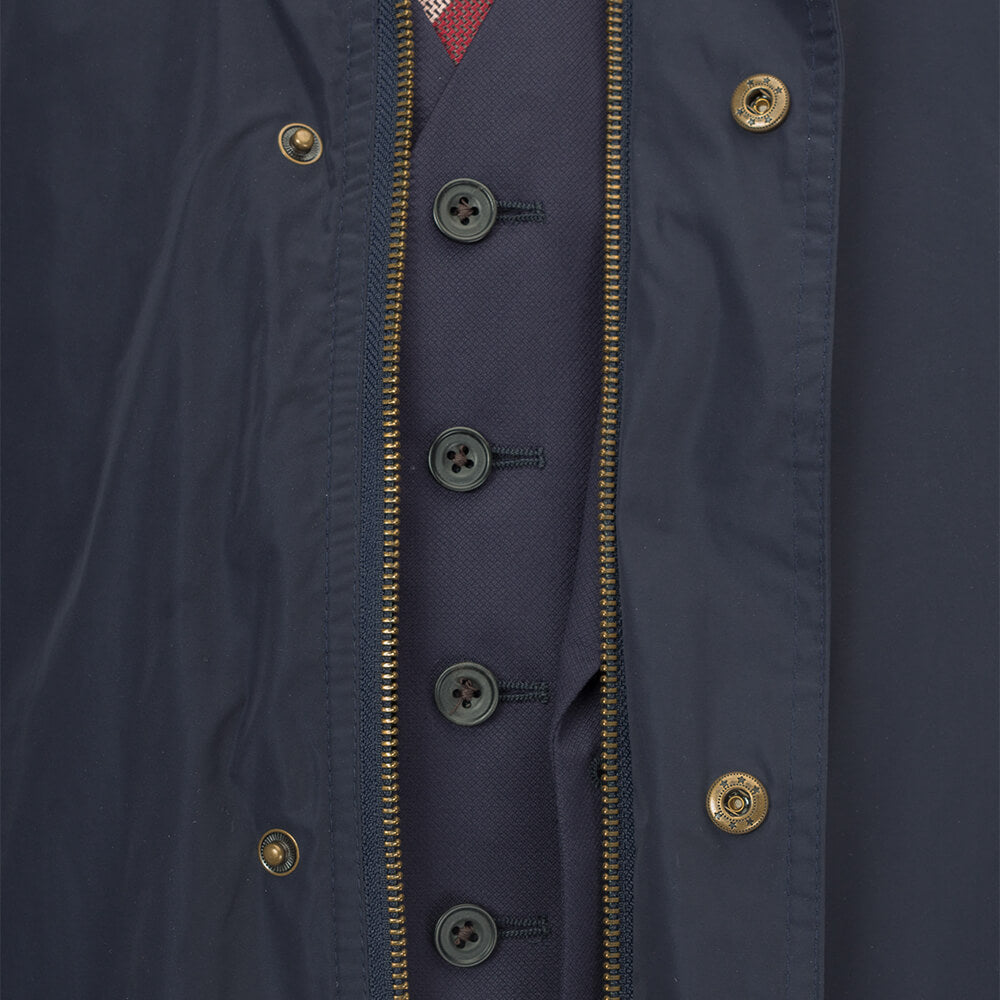 Navy Lightweight Raincoat - Gagliardi