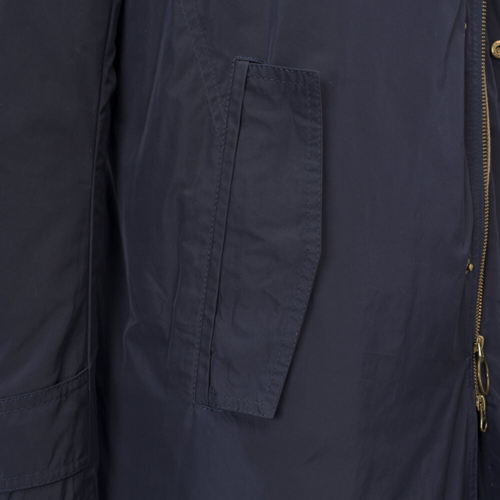 Navy Lightweight Raincoat - Gagliardi