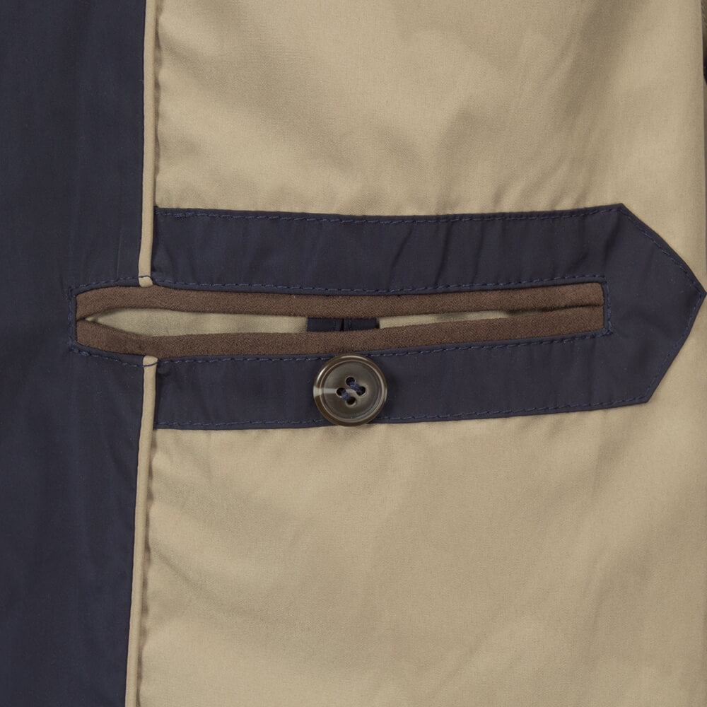 Navy Lightweight Raincoat - Gagliardi