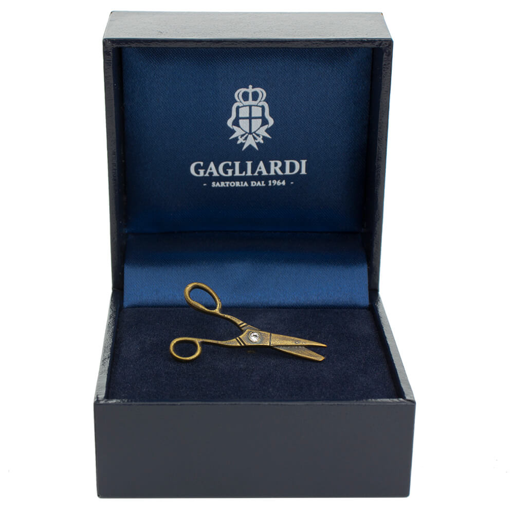 Vintage Scissors Lapel Pin - Gagliardi